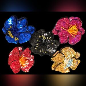 Sequin Flower Patch Set - Multicolor